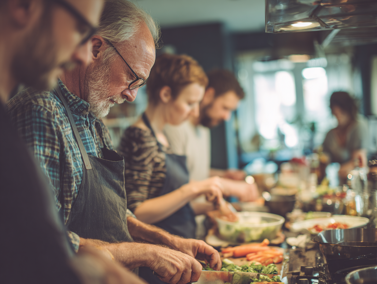 Oilaviy ovqatlanish manzarasi